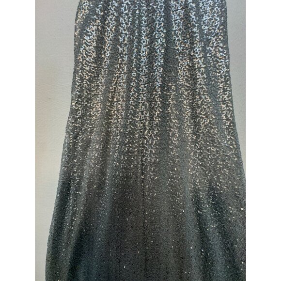 Morilee By Madeline Gardner Formal Evening Gown Size 8 Silver Wedding Bridesmaid - Picture 10 of 15